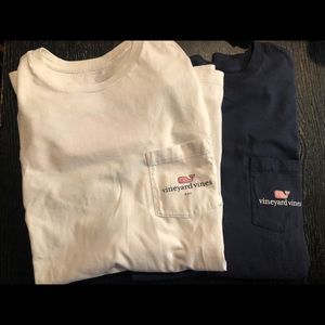Bundle of (2) Vineyard Vines size S unisex tees